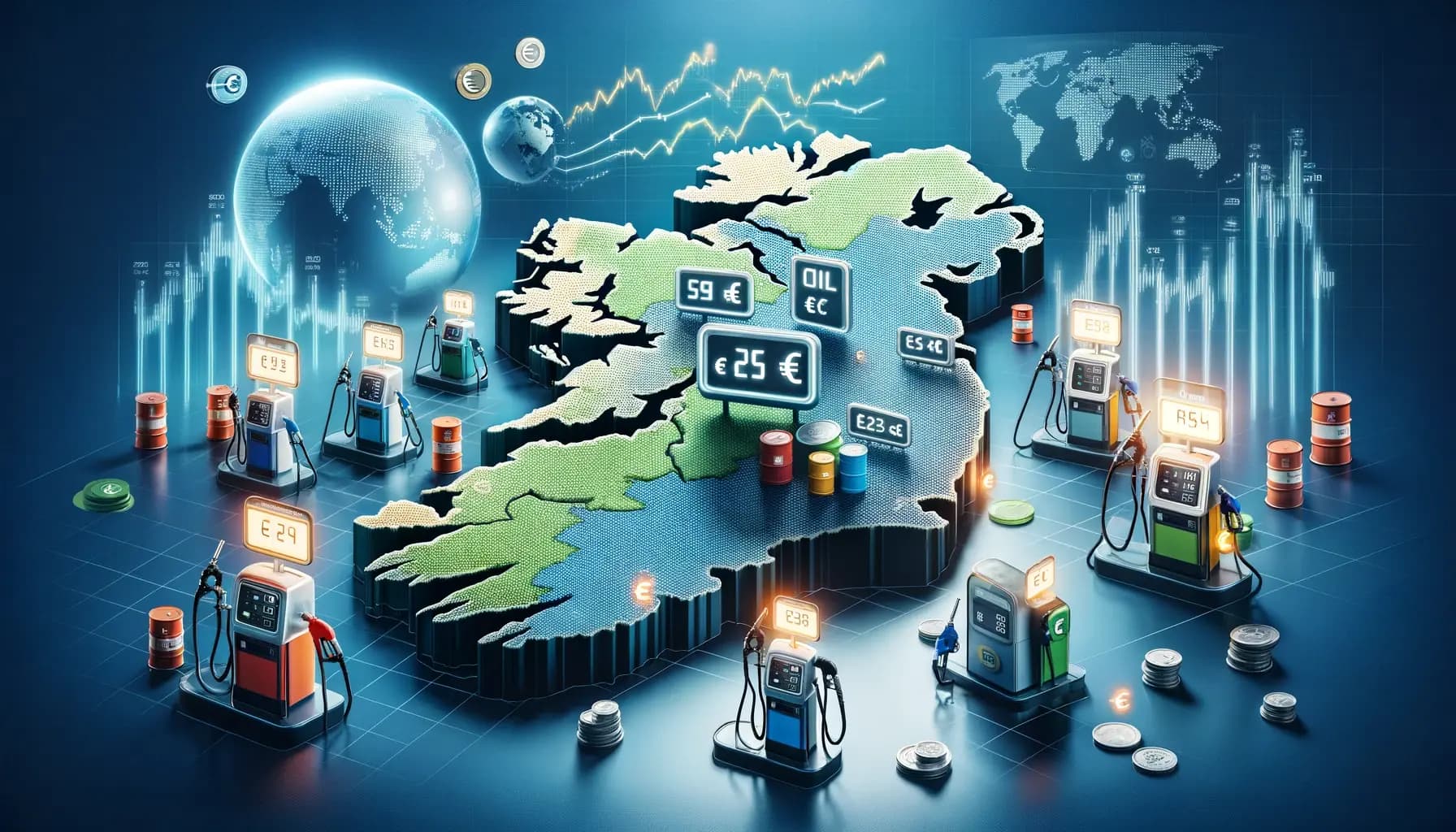 Ireland's Petrol & Diesel Prices (Week 45-23)